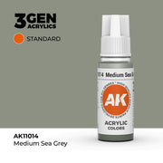 AK Interactive 3G Acrylic Medium Sea Grey 17ml product image