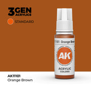 AK Interactive 3G Acrylic Orange Brown 17ml product image