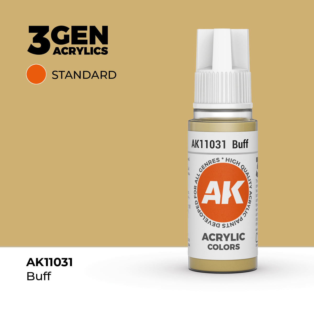 AK Interactive 3G Acrylic Buff 17ml product image