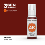 AK Interactive 3G Acrylic Wine Red 17ml product image