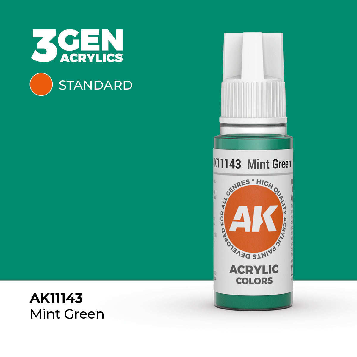 AK Interactive 3G Acrylic Mint Green 17ml product image