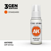 AK Interactive 3G Acrylic Off-White 17ml product image