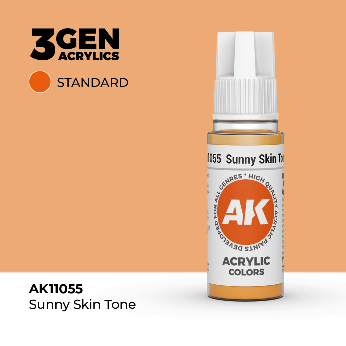 AK Interactive 3G Acrylic Sunny Skin Tone 17ml product image