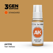 AK Interactive 3G Acrylic Tan Yellow 17ml product image