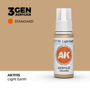 AK Interactive 3G Acrylic Light Earth 17ml product image