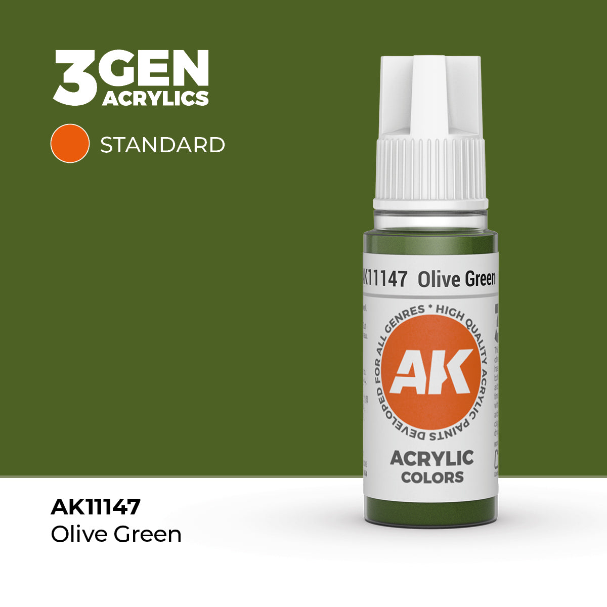 AK Interactive 3G Acrylic Olive Green 17ml product image