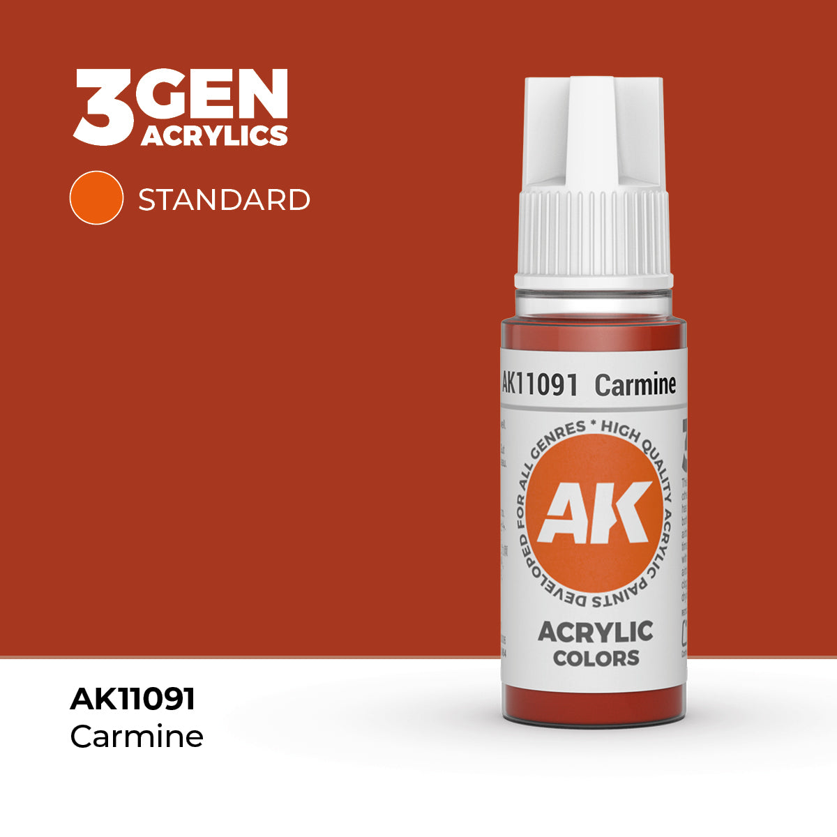 AK Interactive 3G Acrylic Carmine 17ml product image