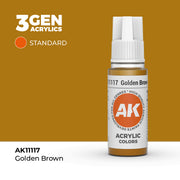AK Interactive 3G Acrylic Golden Brown 17ml product image