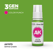 AK Interactive Slime green COLOR PUNCH 17 ml product image