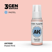 AK Interactive 3G Acrylic Pastel Pink 17ml product image