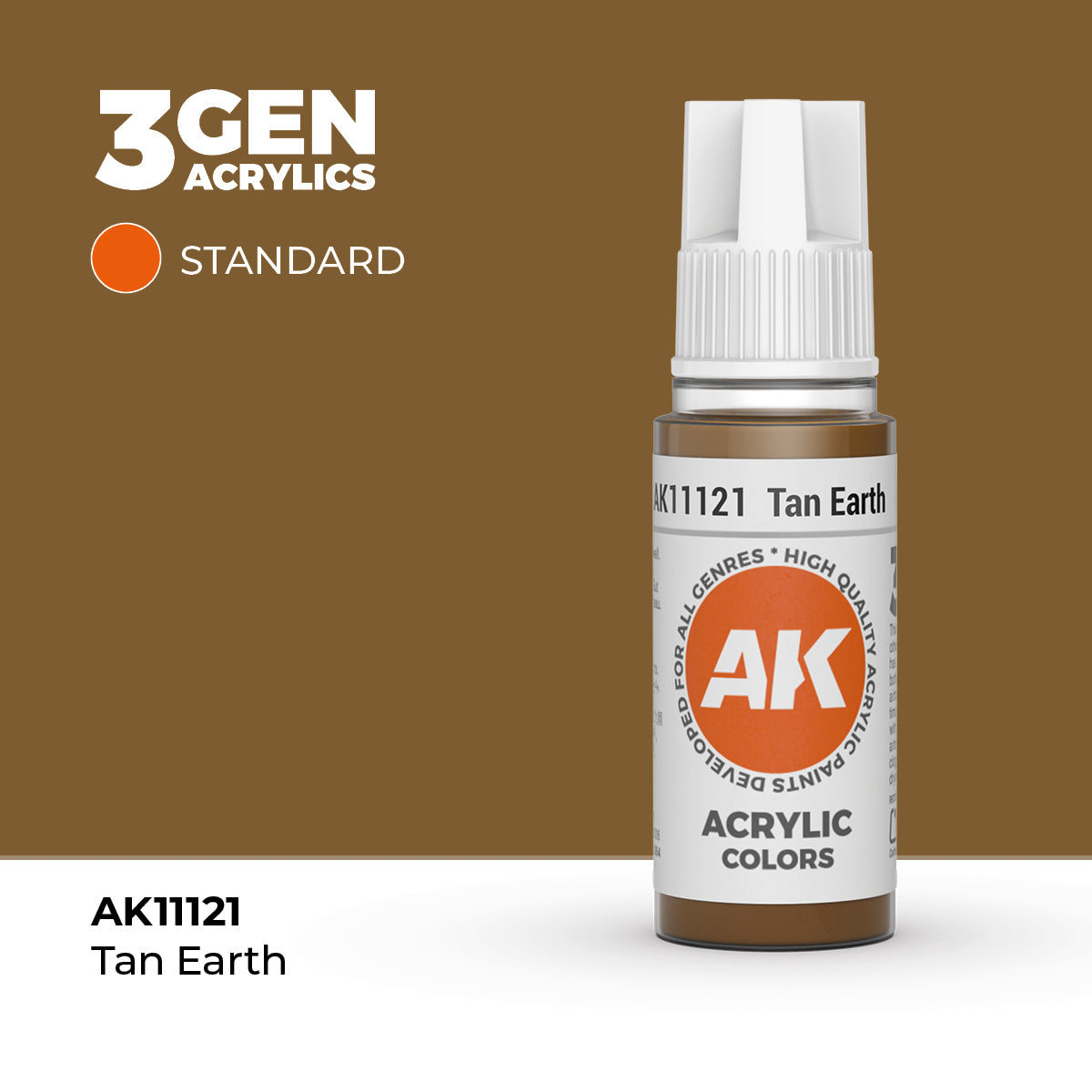 AK Interactive 3G Acrylic Tan Earth 17ml product image