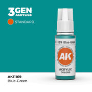 AK Interactive 3G Acrylic Blue-Green 17ml product image