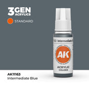 AK Interactive 3G Acrylic Intermediate Blue 17ml product image