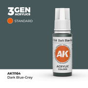 AK Interactive 3G Acrylic Dark Blue-Grey 17ml product image