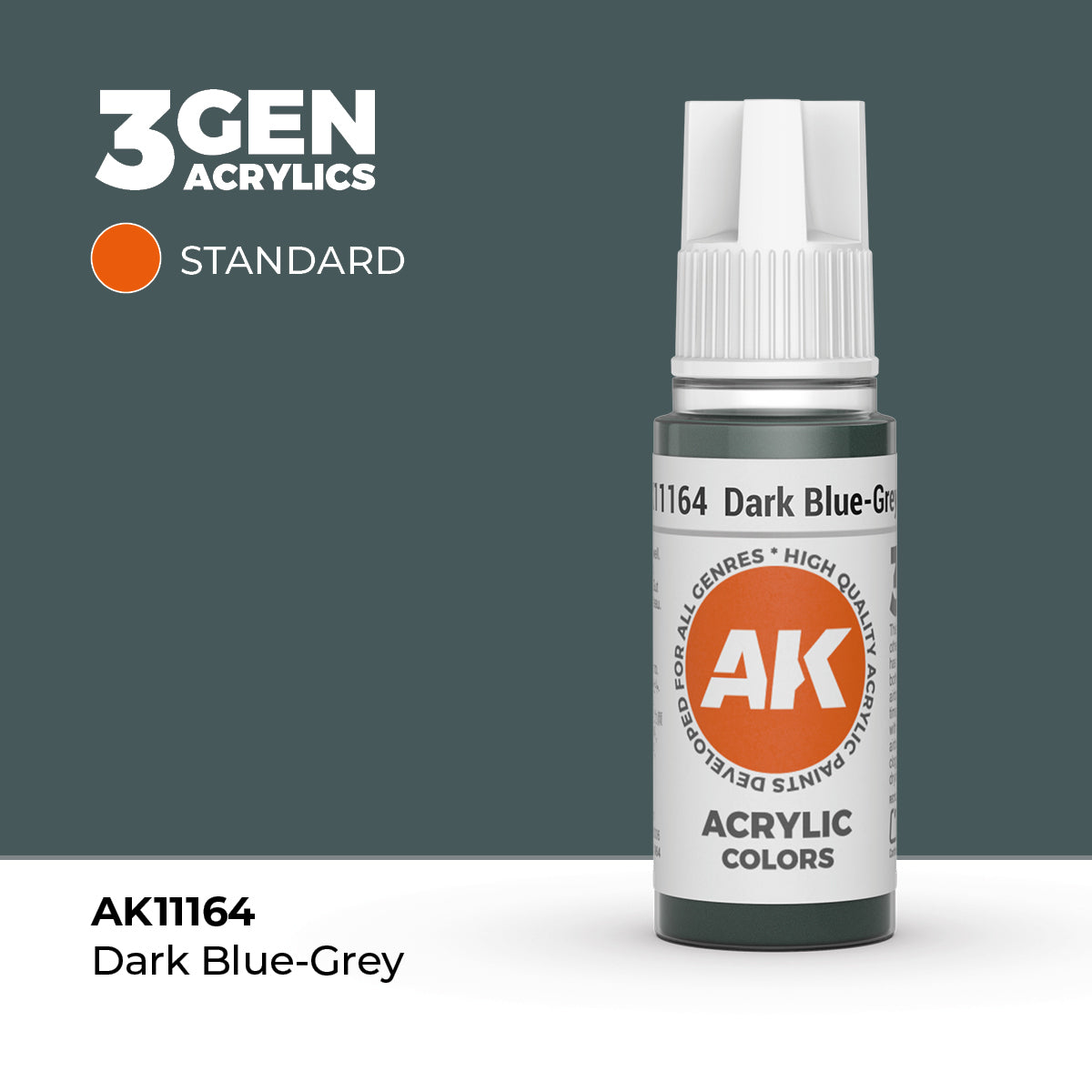 AK Interactive 3G Acrylic Dark Blue-Grey 17ml product image