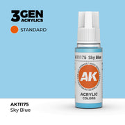 AK Interactive 3G Acrylic Sky Blue 17ml product image