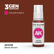 AK Interactive Beast Brown COLOR PUNCH 17 ml product image