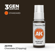 AK Interactive 3G Acrylic Chocolate (Chipping) 17ml product image