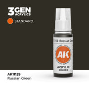AK Interactive 3G Acrylic Russian Green 17ml product image