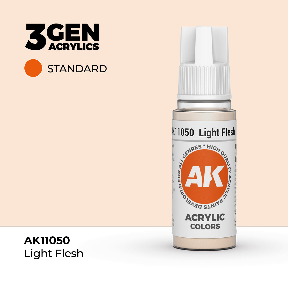 AK Interactive 3G Acrylic Light Flesh 17ml product image