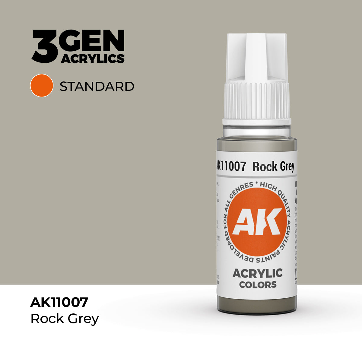 AK Interactive 3G Acrylic Rock Grey 17ml product image