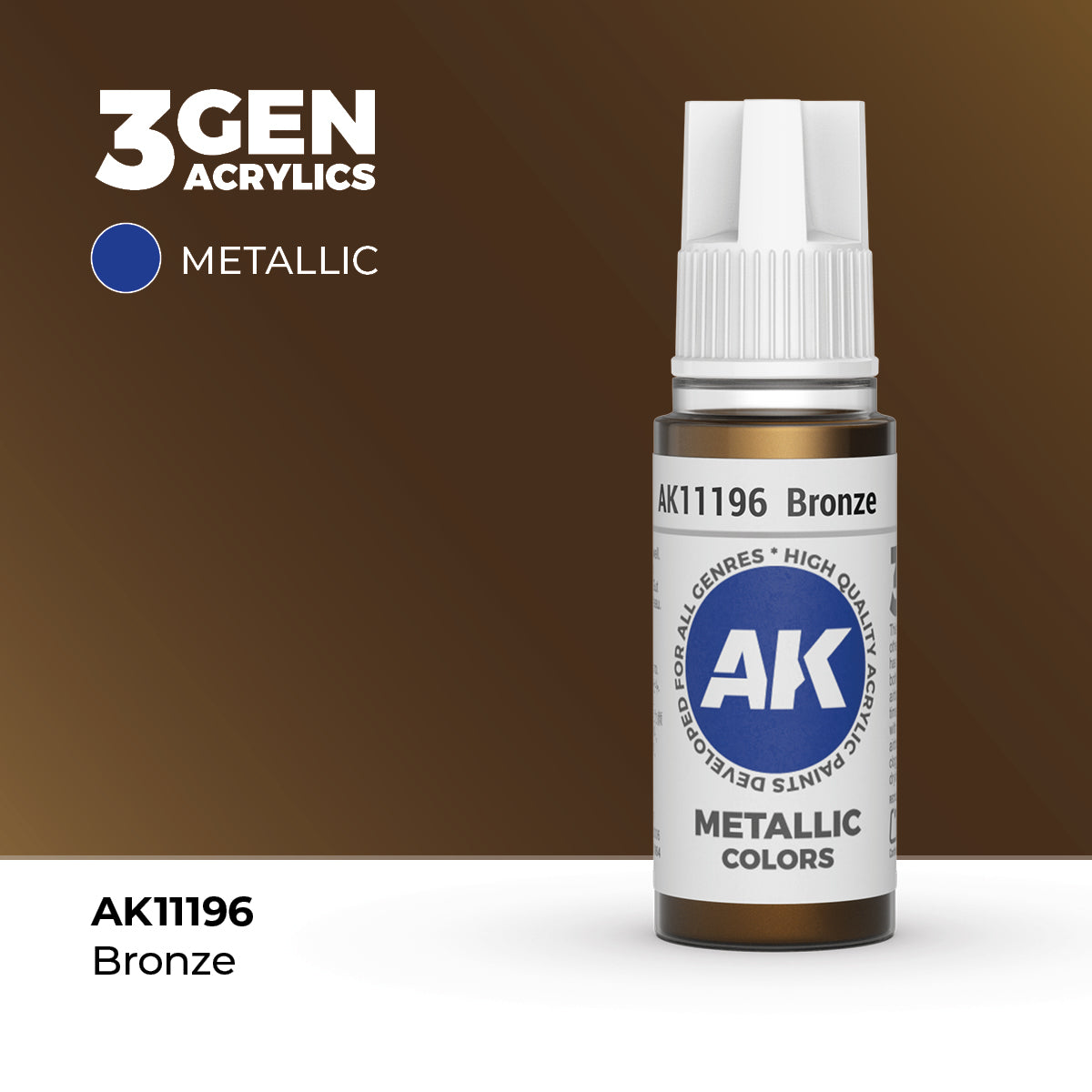 AK Interactive 3G Acrylic Bronze 17ml product image