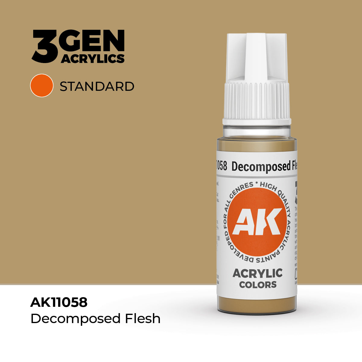 AK Interactive 3G Acrylic Decomposed Flesh 17ml product image