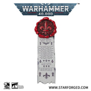 Starforged Purity Seal: Adepta Sororitas Pin+Sticker product image