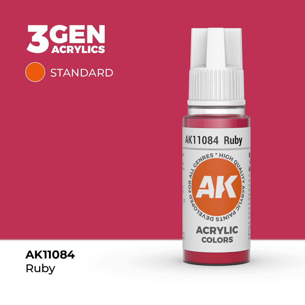 AK Interactive 3G Acrylic Ruby 17ml product image