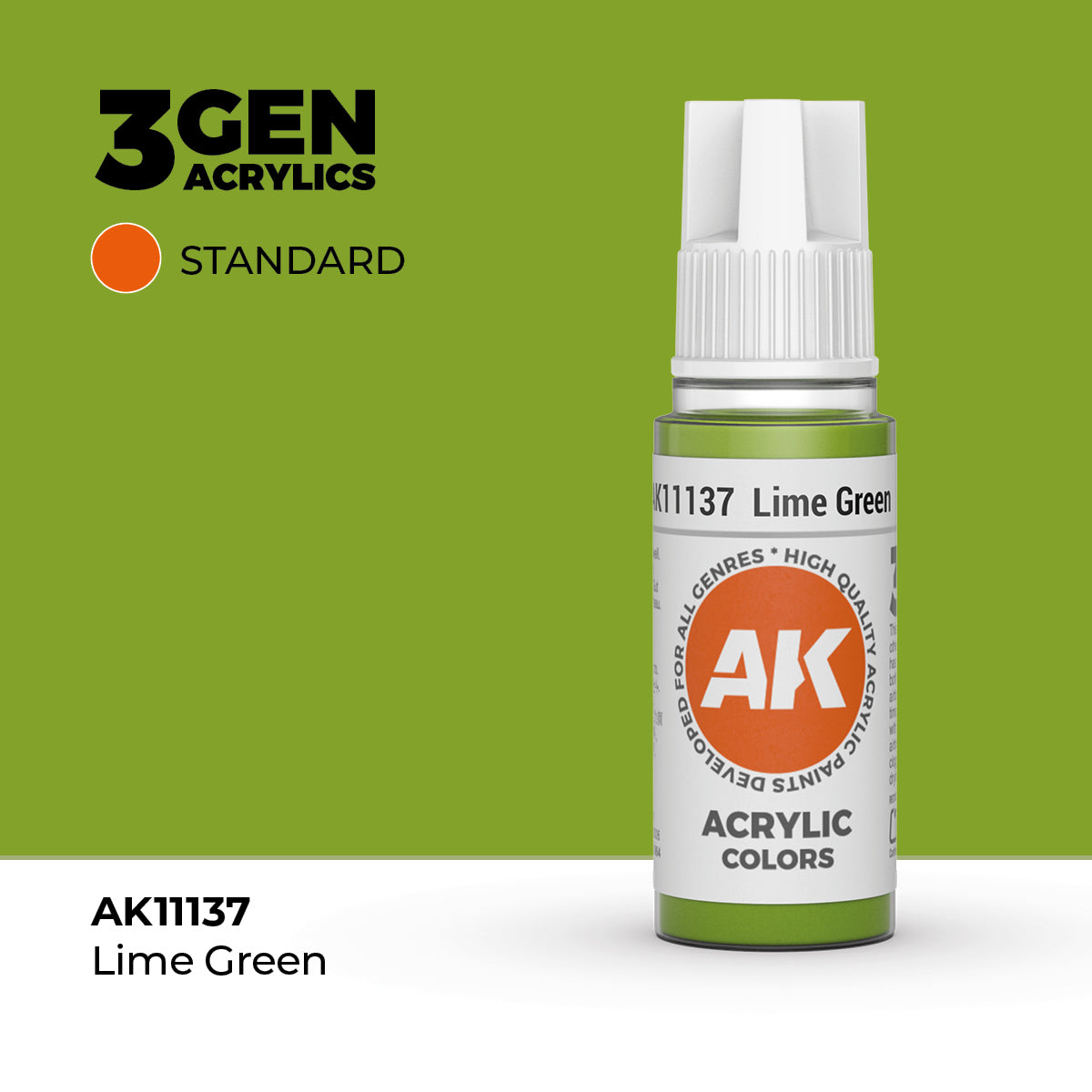 AK Interactive 3G Acrylic Lime Green 17ml product image