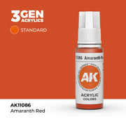 AK Interactive 3G Acrylic Amaranth Red 17ml product image