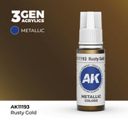 AK Interactive 3G Acrylic Rusty Gold 17ml product image