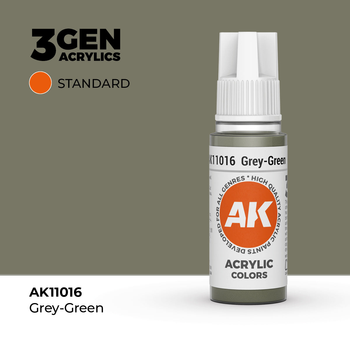 AK Interactive 3G Acrylic Grey-Green 17ml product image