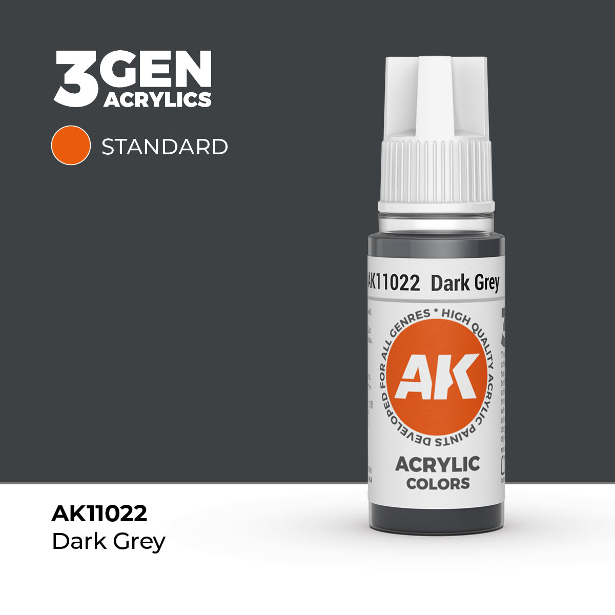 AK Interactive 3G Acrylic Dark Grey 17ml product image