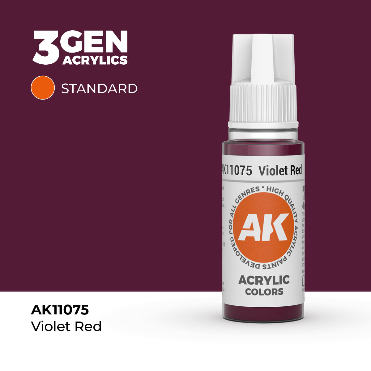 AK Interactive 3G Acrylic Violet Red 17ml product image