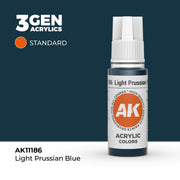 AK Interactive 3G Acrylic Light Prussian Blue 17ml product image