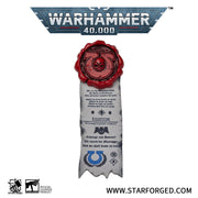 Starforged Purity Seal: Ultramarines Pin+Sticker "Warhammer product image