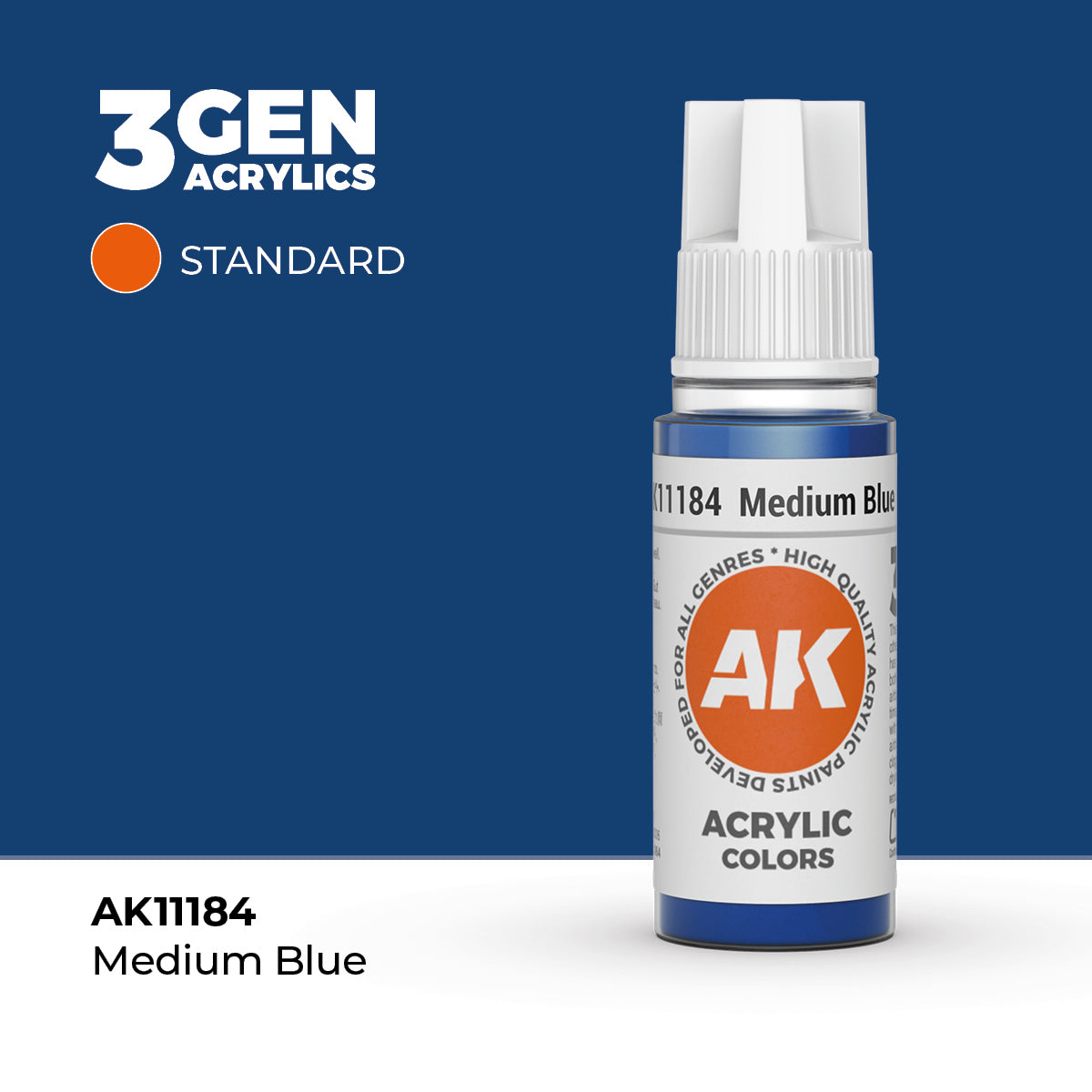 AK Interactive 3G Acrylic Medium Blue 17ml product image