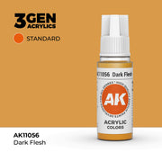 AK Interactive 3G Acrylic Dark Flesh 17ml product image