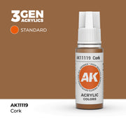 AK Interactive 3G Acrylic Cork 17ml product image
