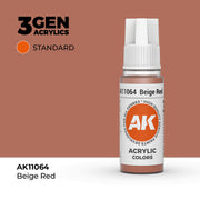 AK Interactive 3G Acrylic Beige Red 17ml product image