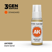 AK Interactive 3G Acrylic Dark Sand 17ml product image