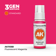 AK Interactive 3G Acrylic Fluorescent Magenta 17ml product image