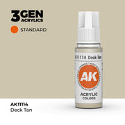 AK Interactive 3G Acrylic Deck Tan 17ml product image