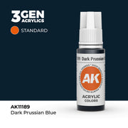 AK Interactive 3G Acrylic Dark Prussian Blue 17ml product image