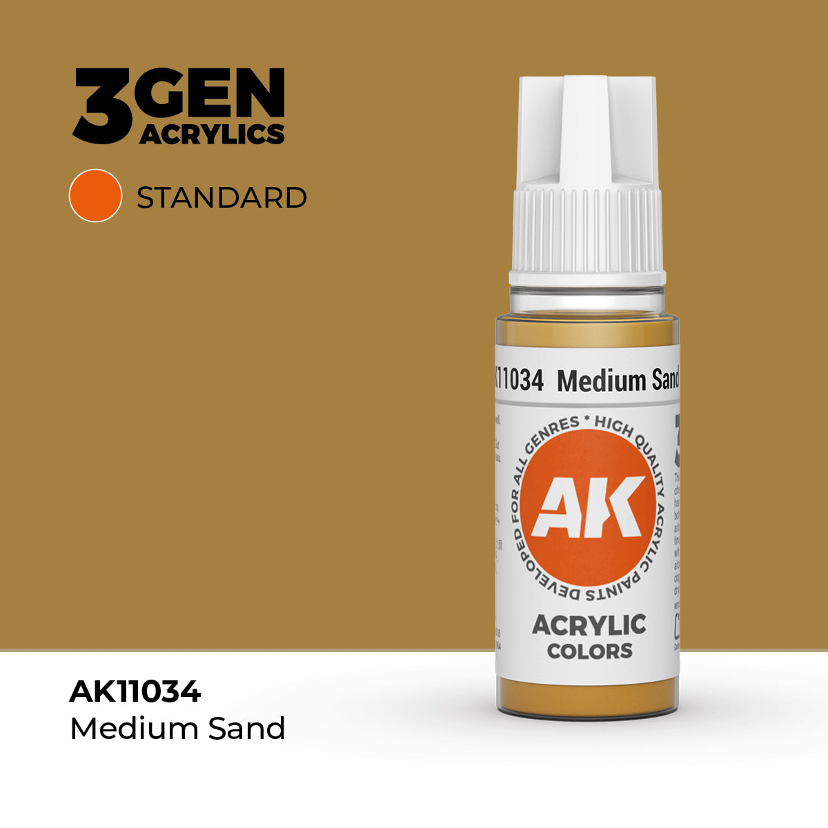 AK Interactive 3G Acrylic Medium Sand 17ml product image