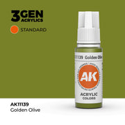 AK Interactive 3G Acrylic Golden Olive 17ml product image