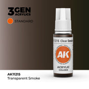 AK Interactive 3G Acrylic Clear Smoke 17ml product image