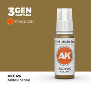 AK Interactive 3G Acrylic Middle Stone 17ml product image
