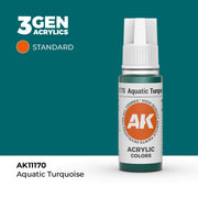 AK Interactive 3G Acrylic Aquatic Turquoise 17ml product image